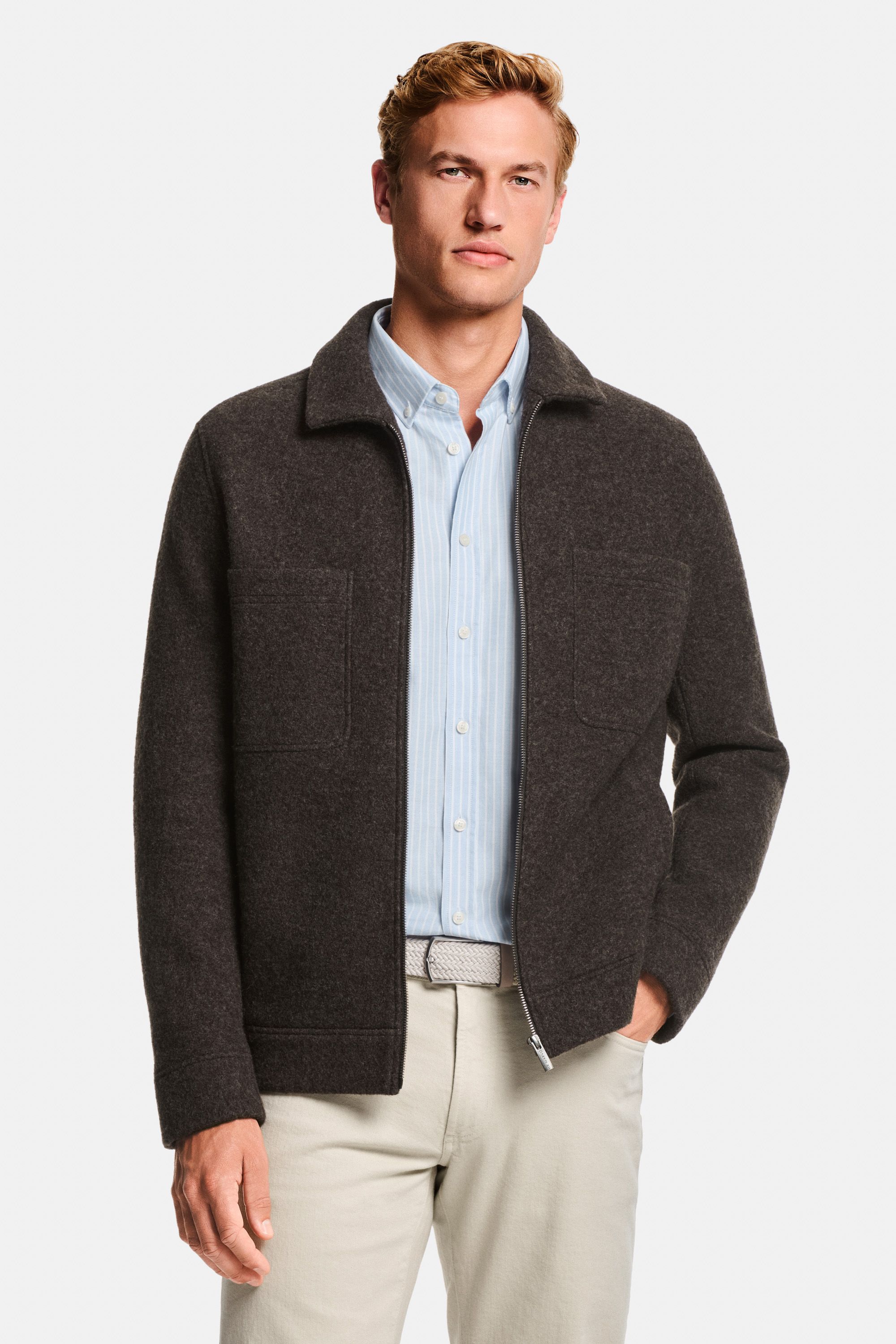 Night Foxes * The Wool Zip Shacket