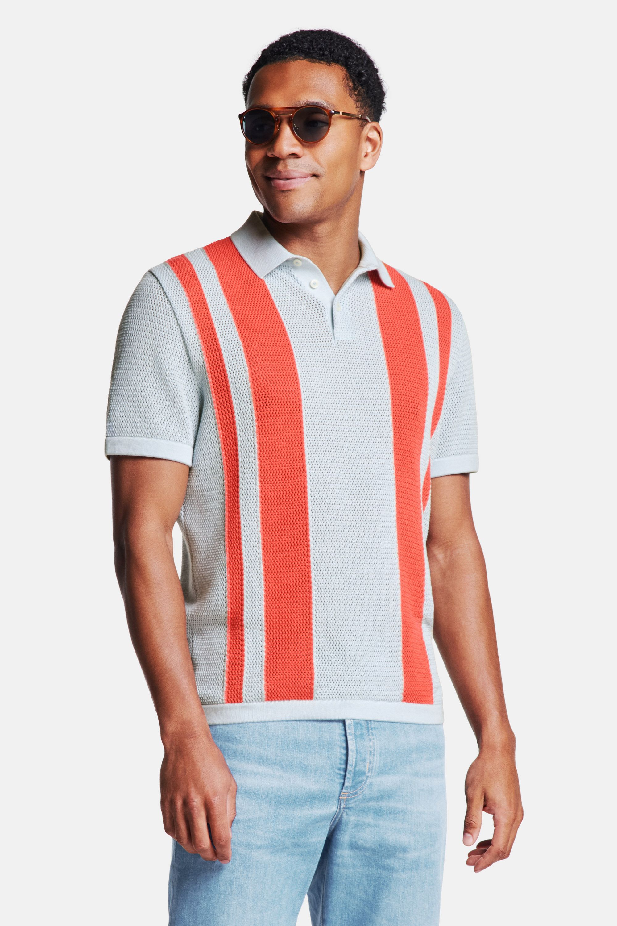 Sangrias * The Airy Knit Polo