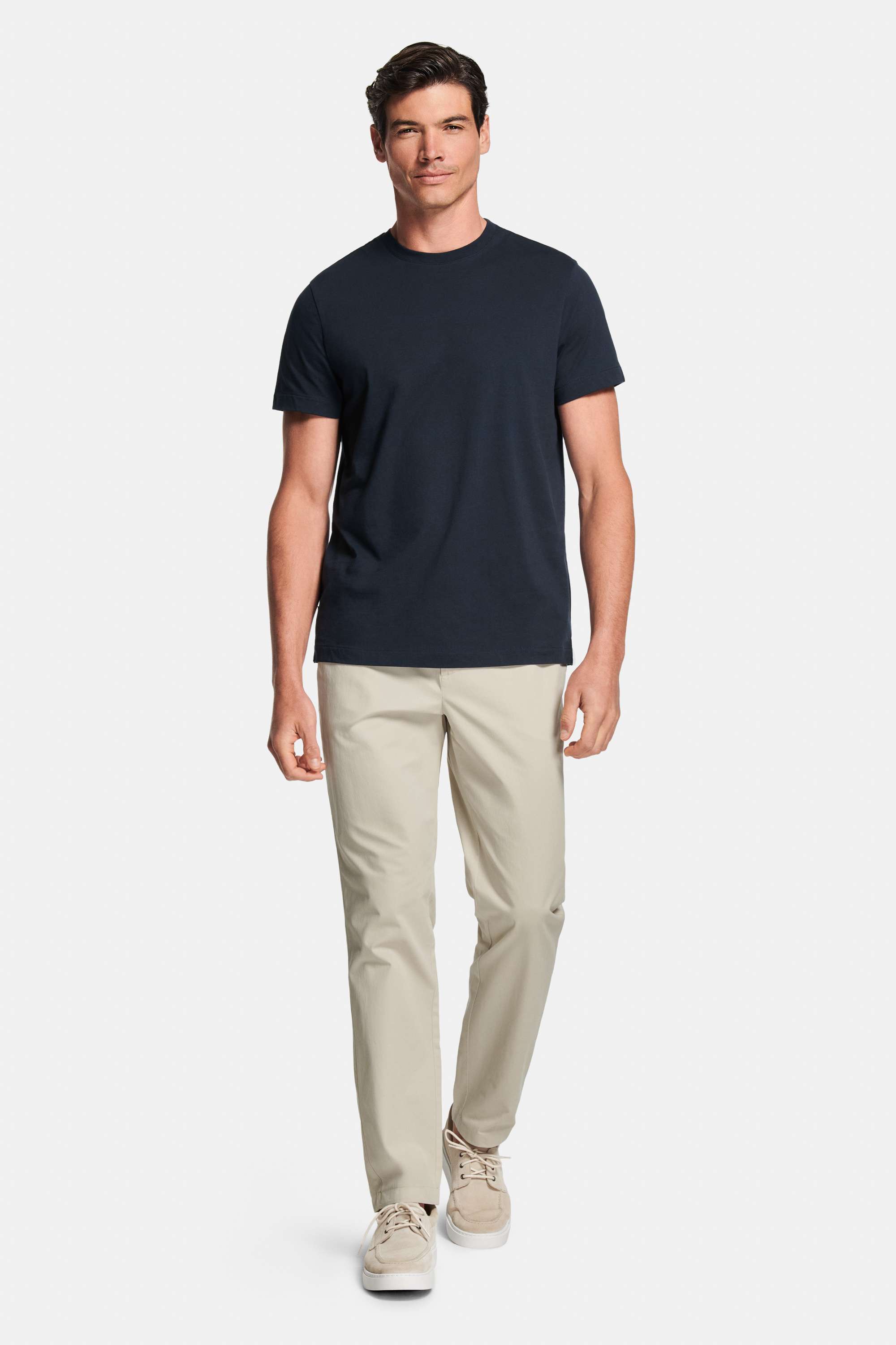 Cosmics * The Midweight Tee, Gazettes * The Easy Chinos, Gazettes * The Boat Sneakers