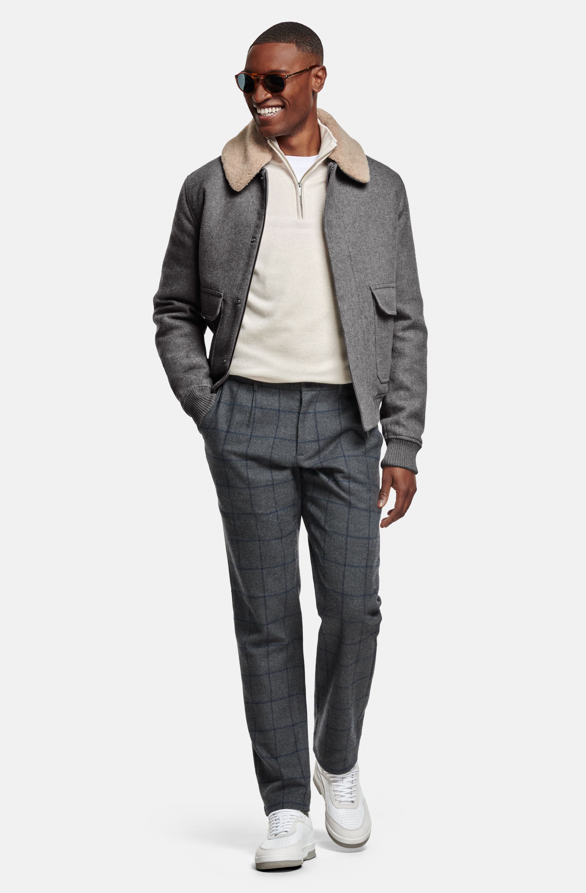 Wimbledons * The Heavy Tee, Coconuts * The Merino Zip Pullover, Newmans * The First-class Jacket, Watsons * The Flannels, Oysters * The Classic Sneakers