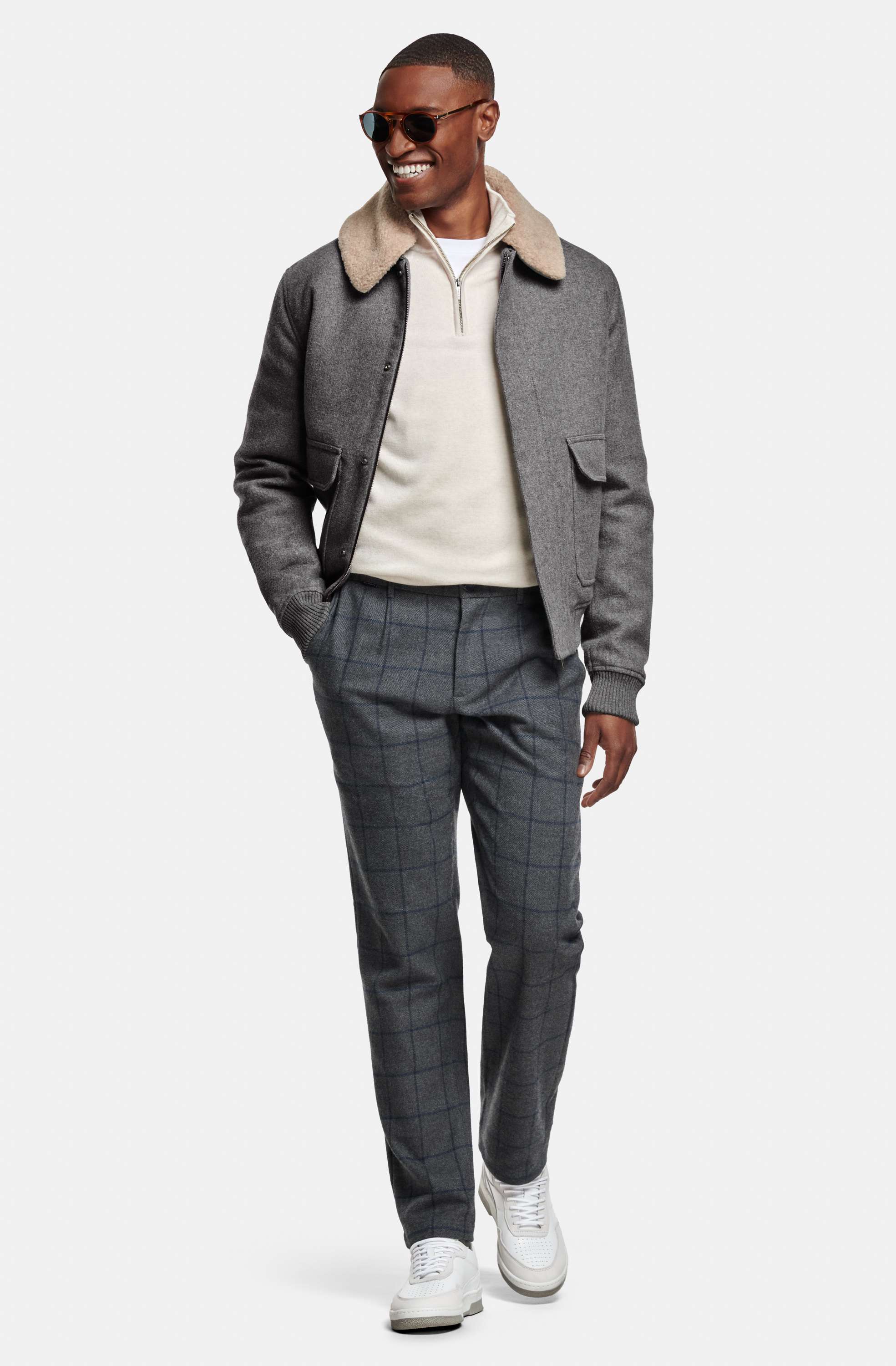 Wimbledons * The Heavy Tee, Coconuts * The Merino Zip Pullover, Newmans * The First-class Jacket, Watsons * The Flannels, Oysters * The Classic Sneakers